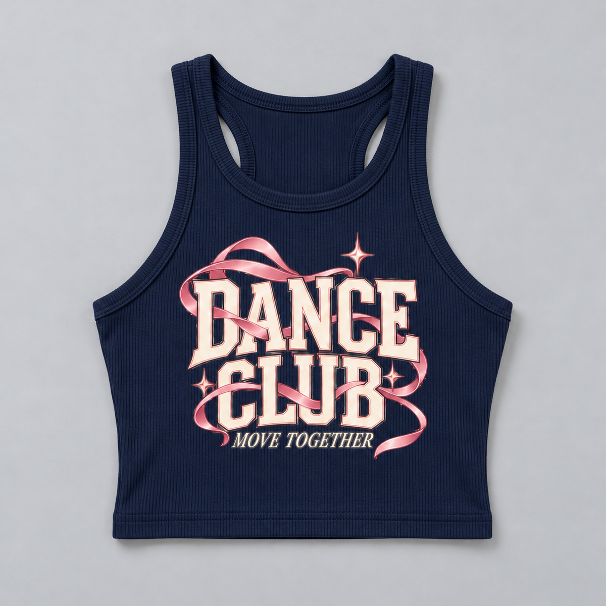 dance navy flat