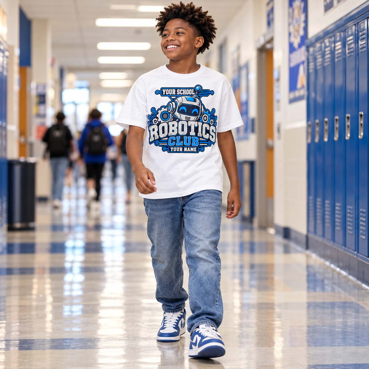 Original robotics club T-shirt image 1